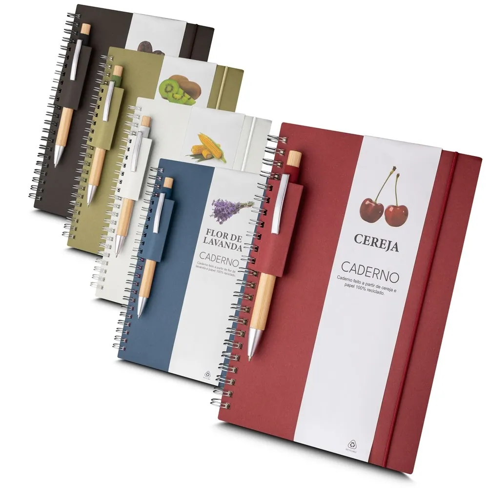 Caderno A5 Papel Reciclado - Thumbnail 2