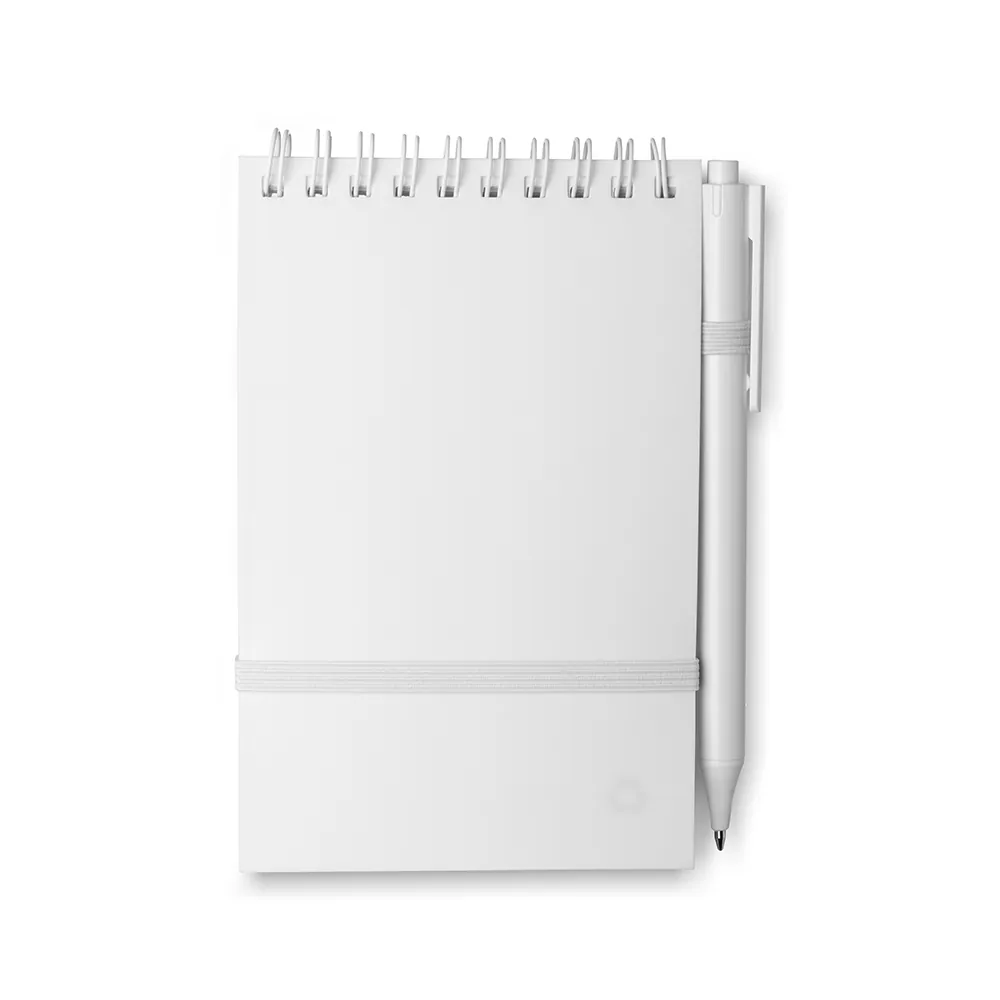 Mini Caderno A6 Capa em PP com caneta - Thumbnail 4