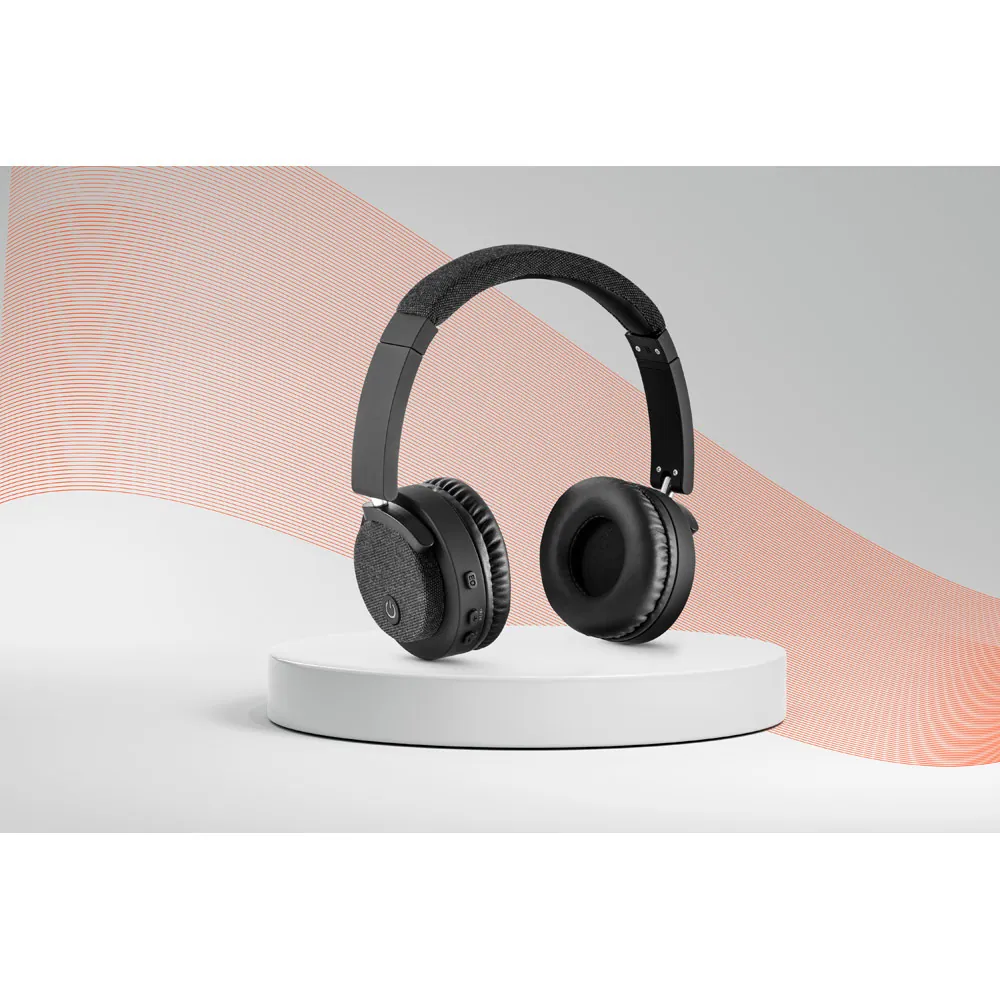 BEATDRUM. Fones de ouvido sem fios com autonomia de 16h, em ABS e tecido - Thumbnail 13