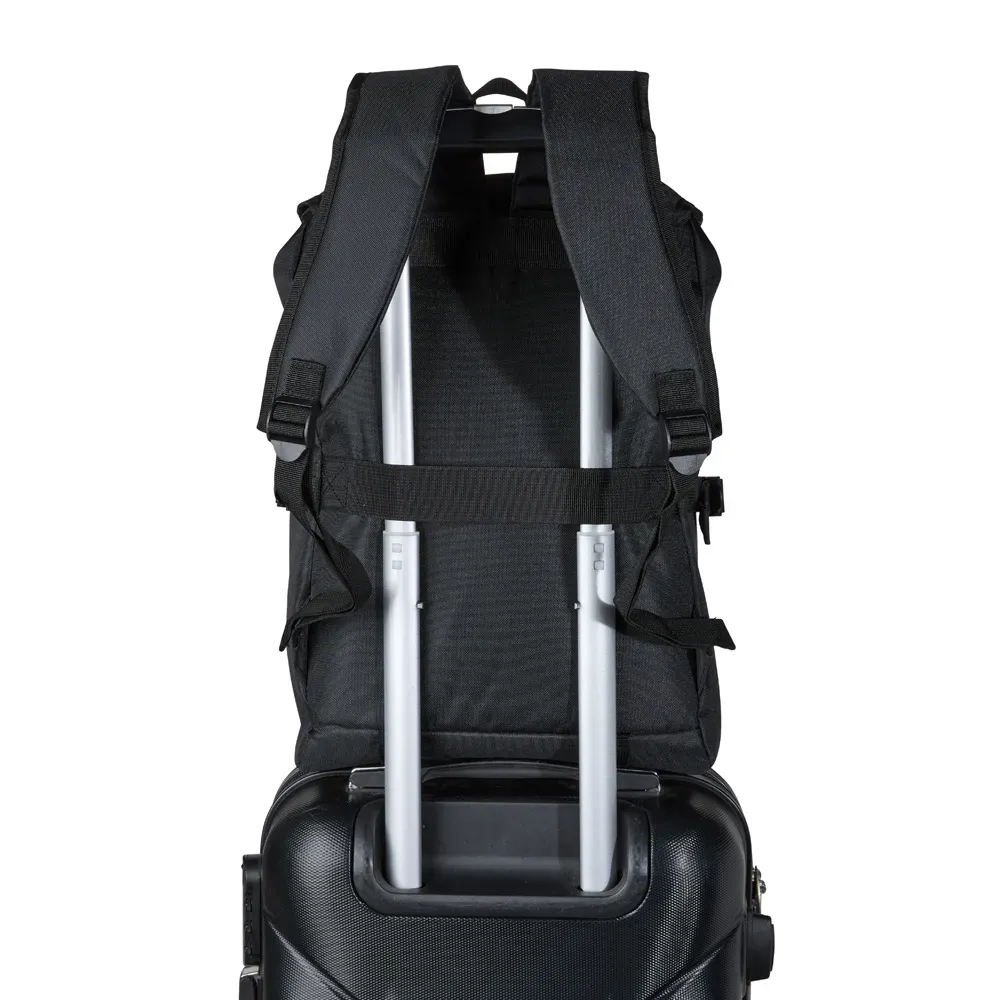 Mochila Em Polyester 600D - 18L - Preta - Thumbnail 9