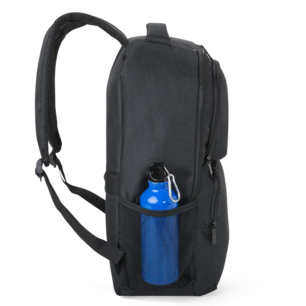 Mochila Em Polyester 600D - 28L - Preta - Thumbnail 8