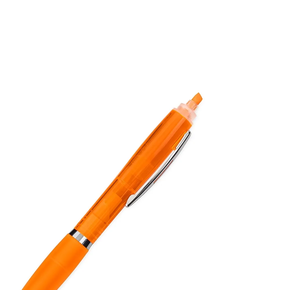 Caneta Plástica com Marca-Texto - Thumbnail 7