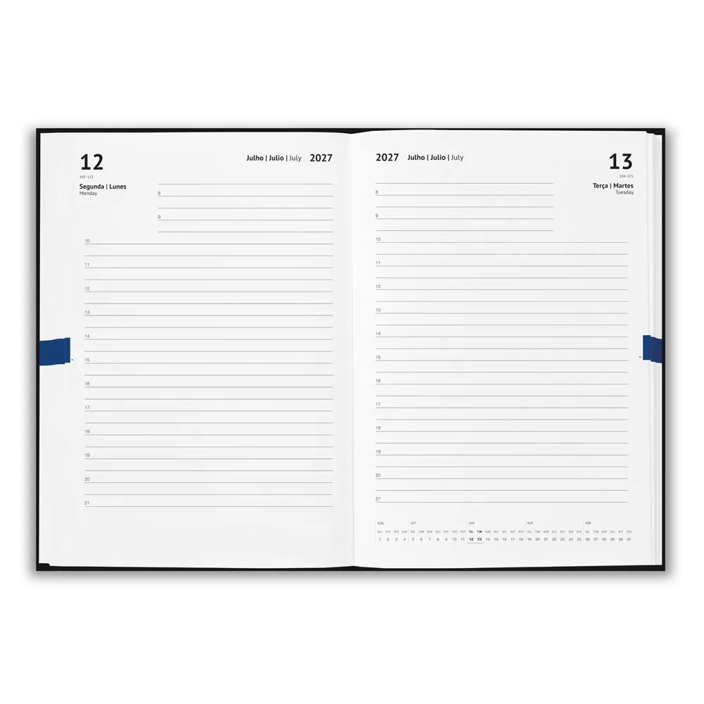TAGORE A5. Agenda A5 em pele (58% reciclada) - Thumbnail 9