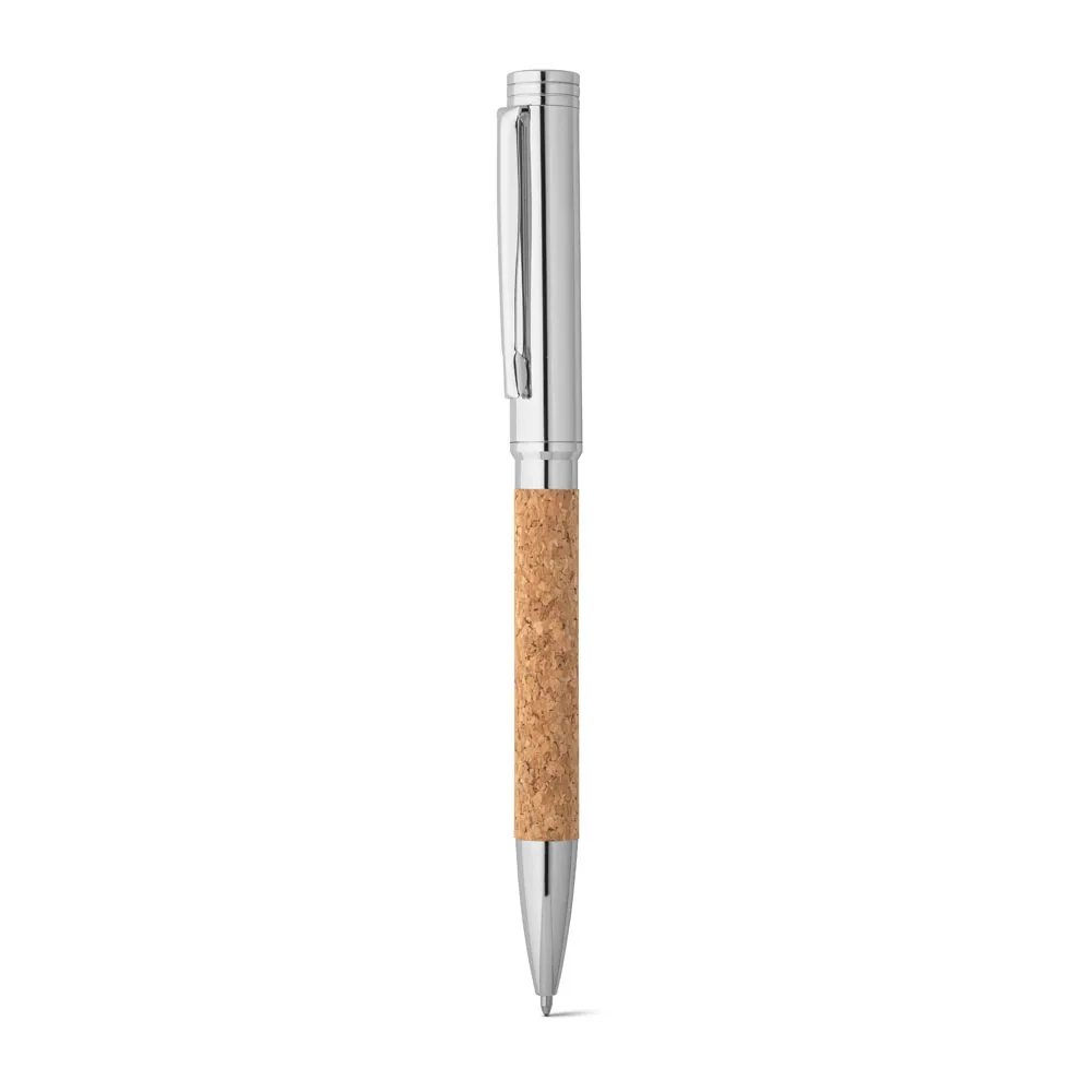 CORK II. Caneta esferográfica em cortiça com escrita em azul - Thumbnail 3