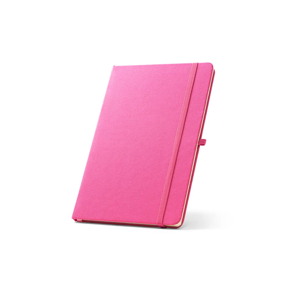 ANNE. Caderno A5 de capa dura em PET 100% reciclado, com páginas pautadas recicladas - Thumbnail 4