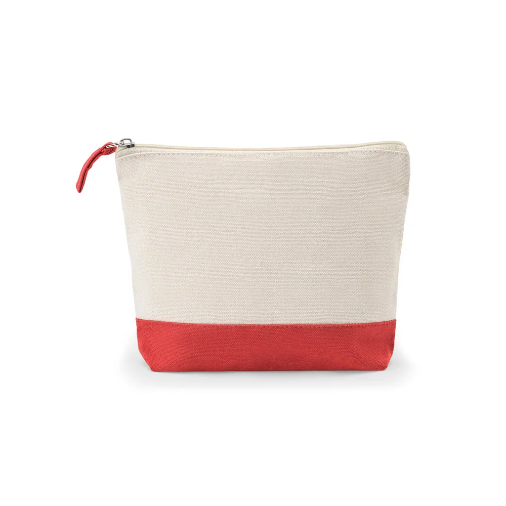 DAPHNE. Necessaire para cosméticos 100% algodão (340 g/m²) bicolor - Thumbnail 6
