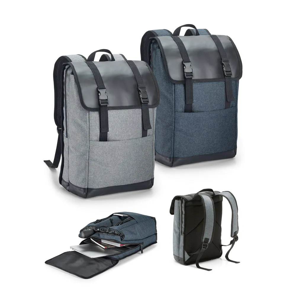 TRAVELLER. Mochila para notebook (17'') em 600D de alta densidade e tarpaulin (16 L)