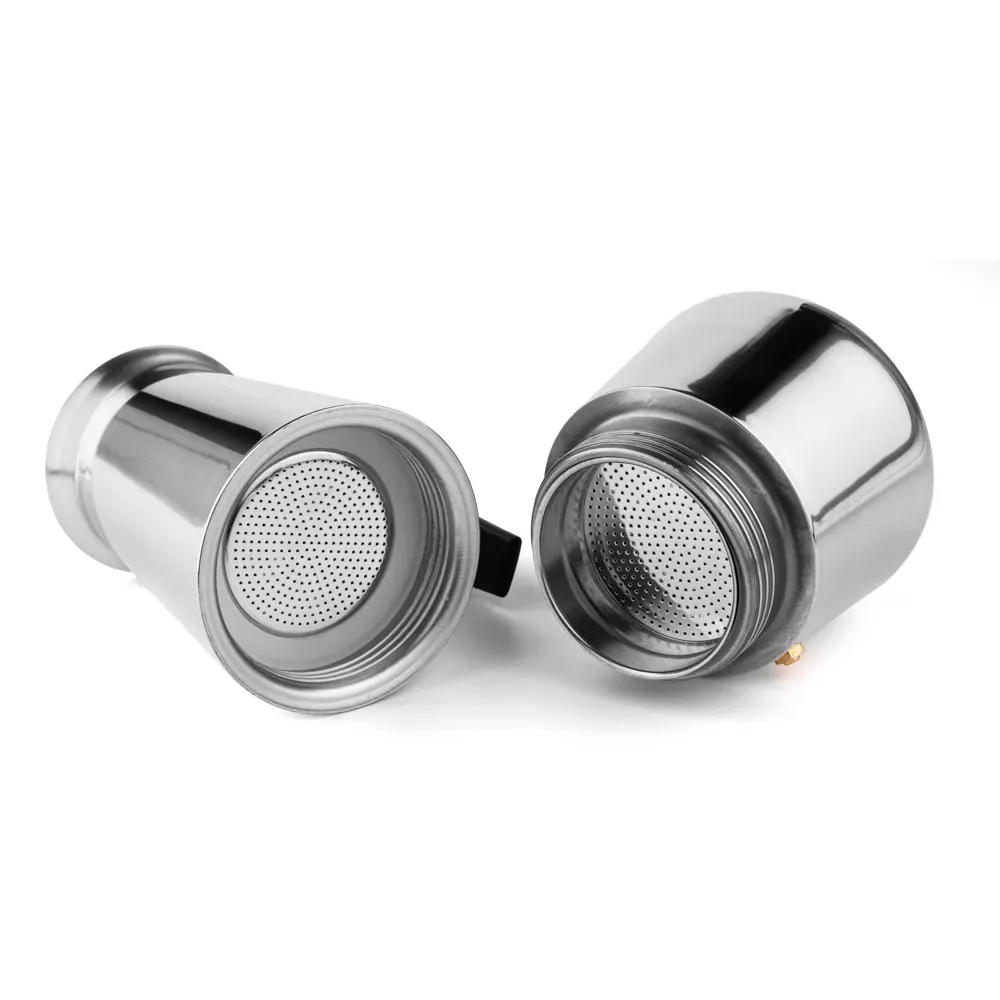 Cafeteira Italiana Em Aço Inox - 350 Ml - Thumbnail 5