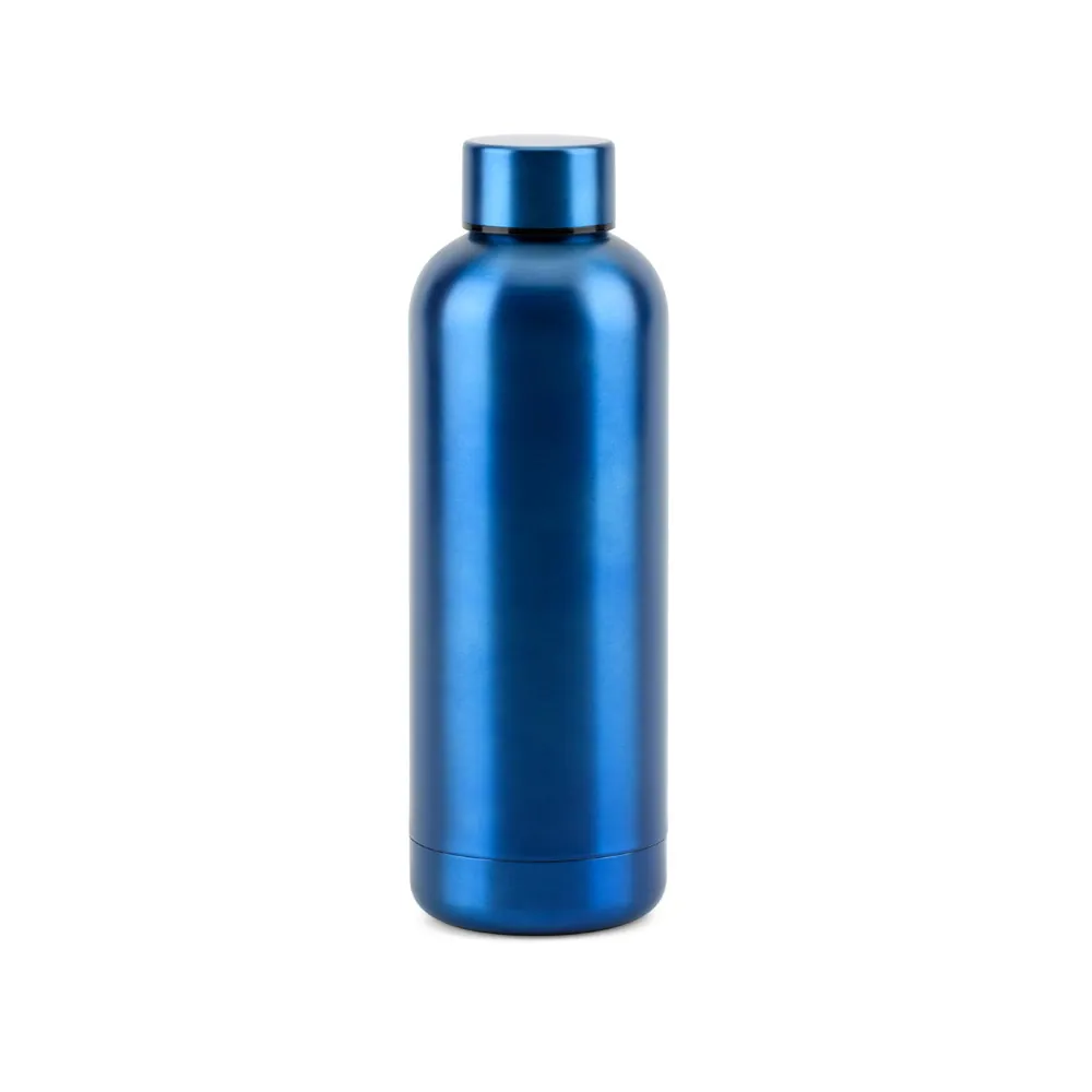 ODIN METTALIC. Garrafa térmica em aço inox 90% reciclado de parede dupla isolada a vácuo (550 mL) - Thumbnail 3