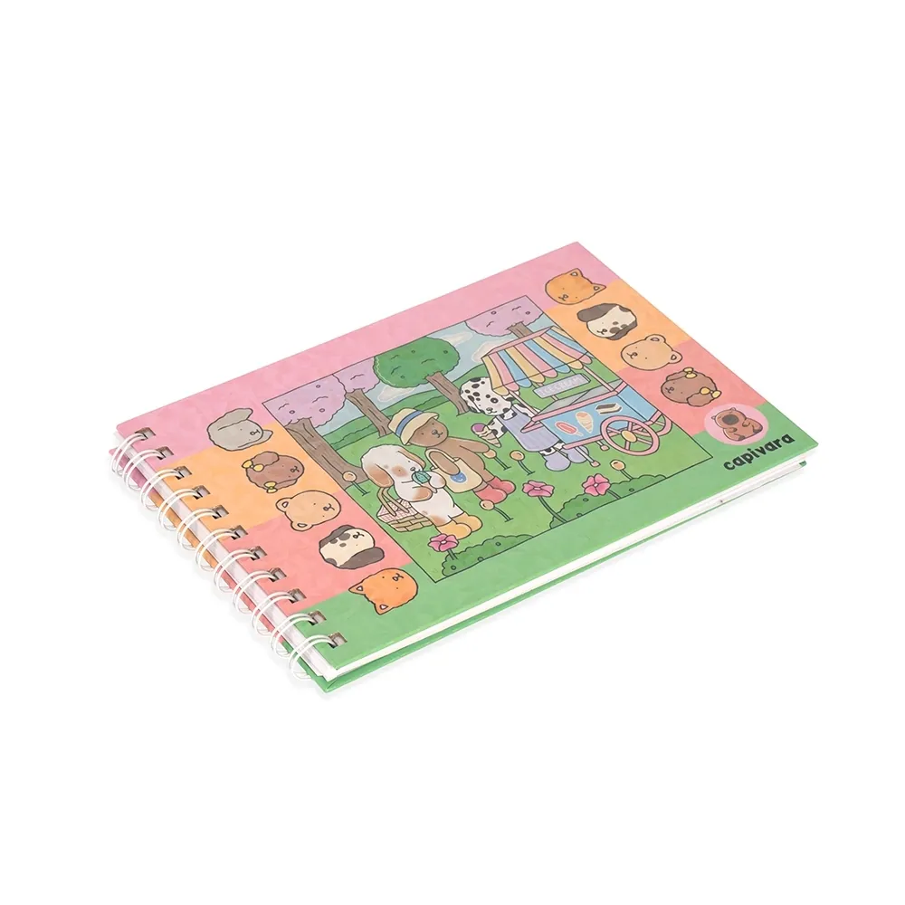 Caderno Para Colorir Desenho Animado