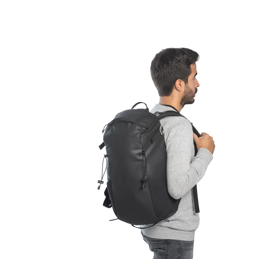 ALASCA. Mochila Hiking (14") com revestimento à prova de água em 600D poliéster reciclado e 210D poliéster reciclado (18 L) - Thumbnail 7