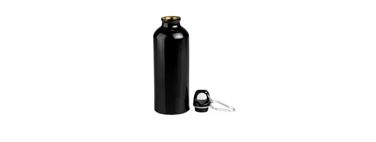 Squeeze Em Alumínio Preto - 500Ml - Thumbnail 2