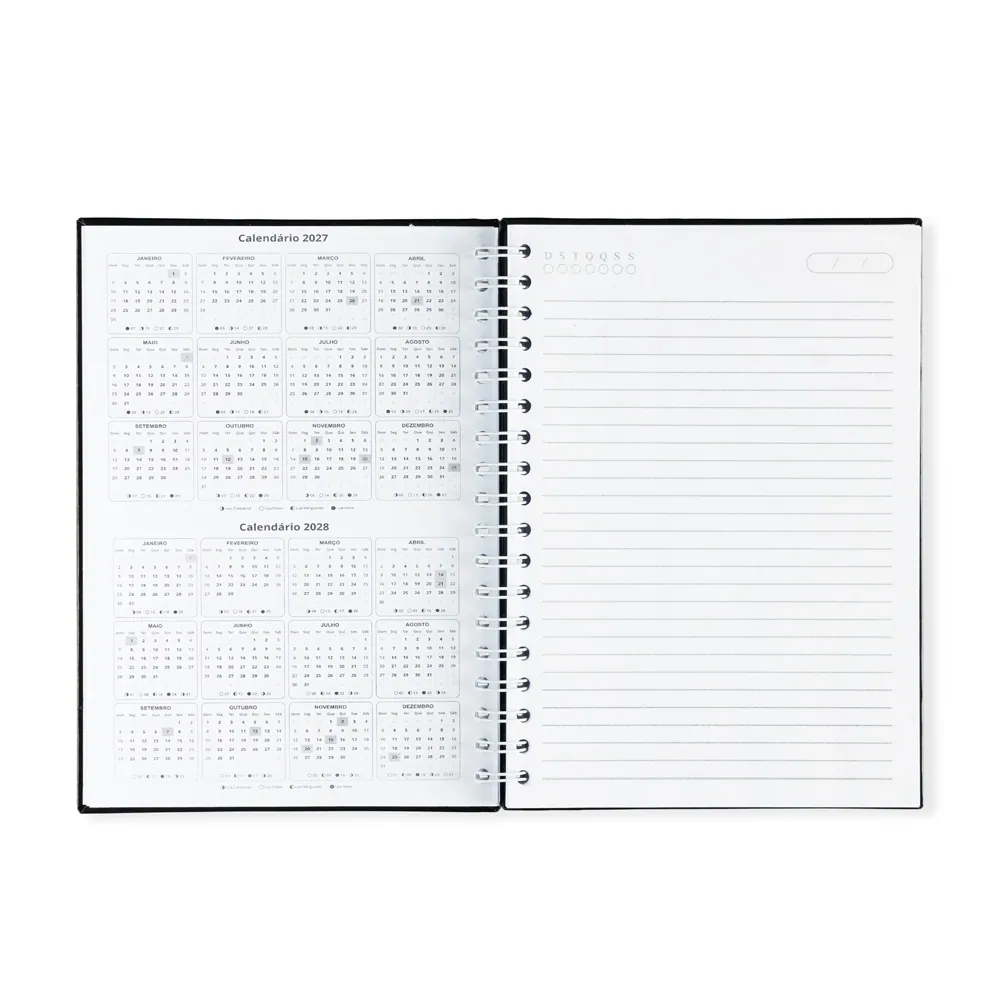 Caderno Laminado Com Pauta - Thumbnail 4