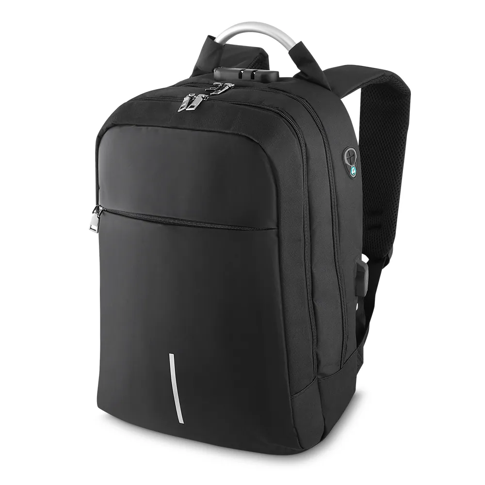Mochila para Notebook em Poliéster e PU - Thumbnail 3