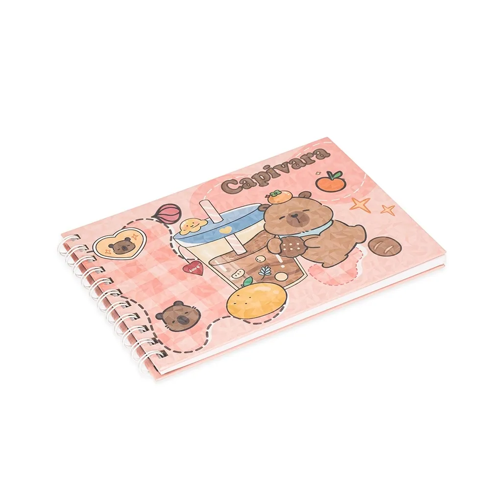Caderno Para Colorir Capivara