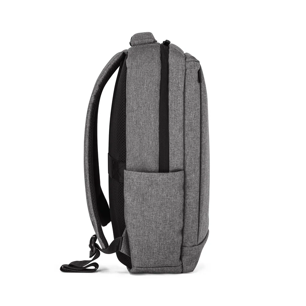WLLINGTON. Mochila para notebook (15.6") com 2 divisórias almofadadas, em 300D de alta densidade (14 L) - Thumbnail 6