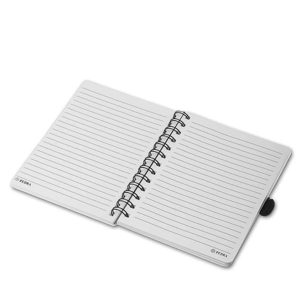 Caderno B6 Capa em ABS com Caneta - Thumbnail 4