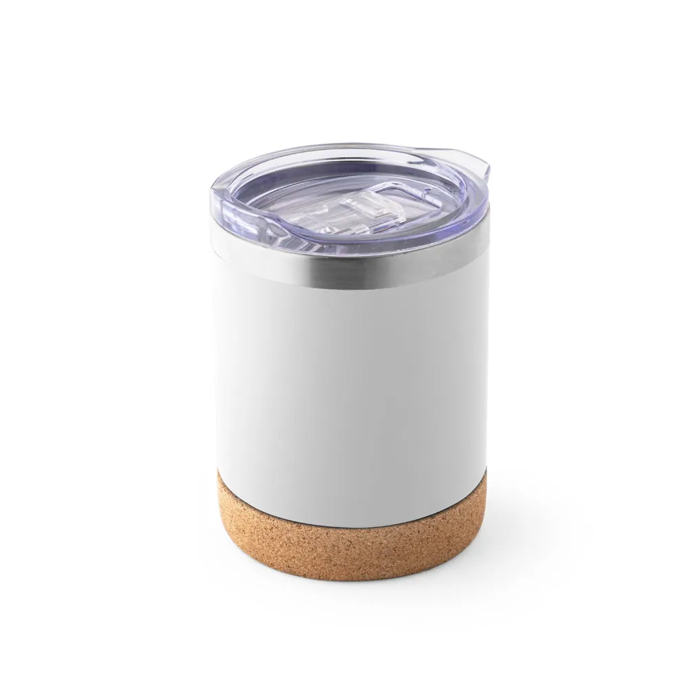 SOLBERG TUMBLER. Copo de viagem térmico em aço inox, de parede dupla isolada a vácuo (400 mL) - Thumbnail 6