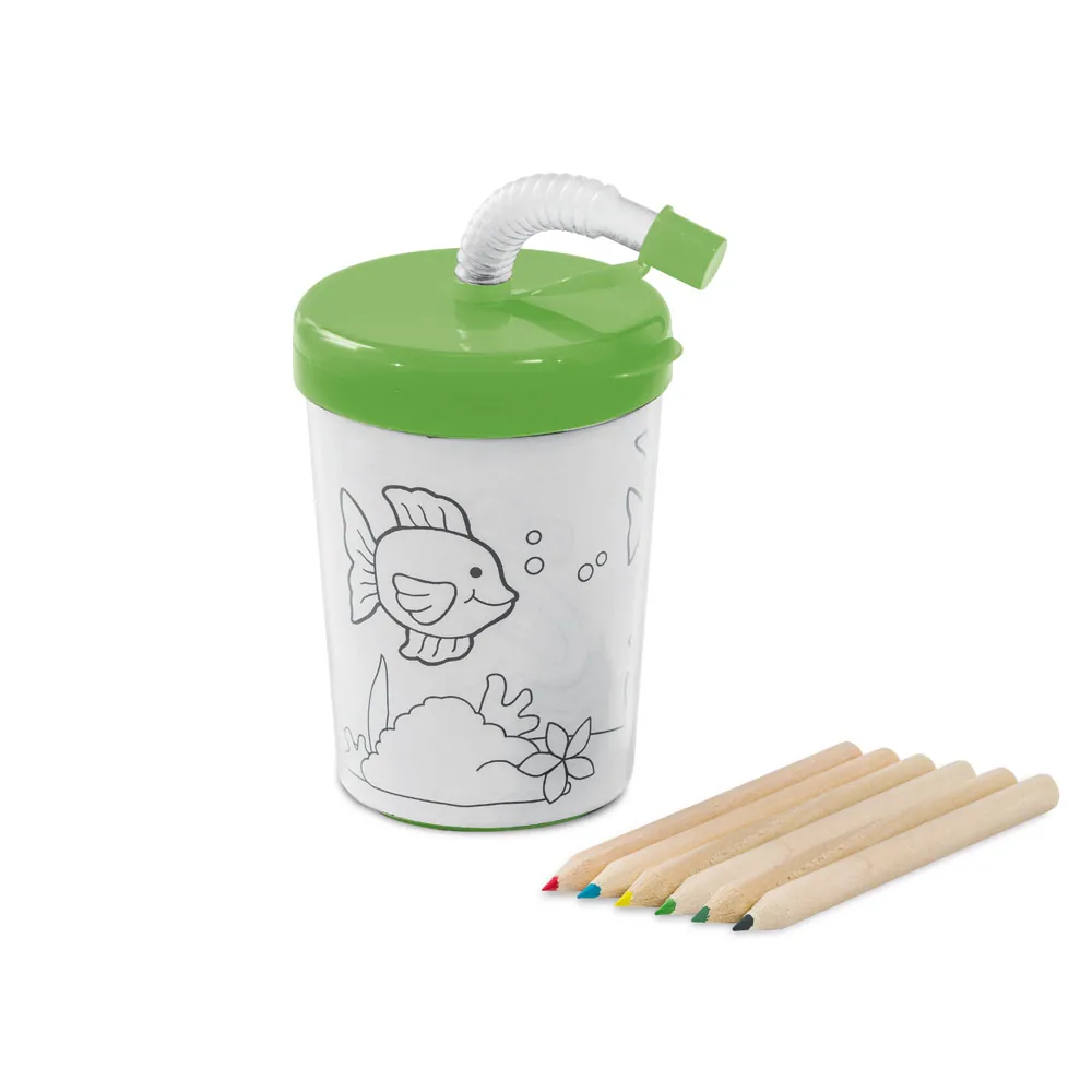 GIRAFFE. Copo de viagem para crianças em PP e PS 200 mL - Thumbnail 6