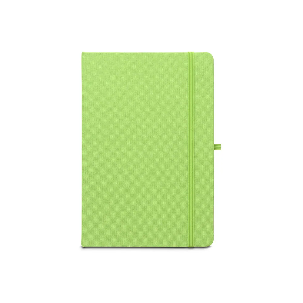 ANNE. Caderno A5 de capa dura em PET 100% reciclado, com páginas pautadas recicladas - Thumbnail 23