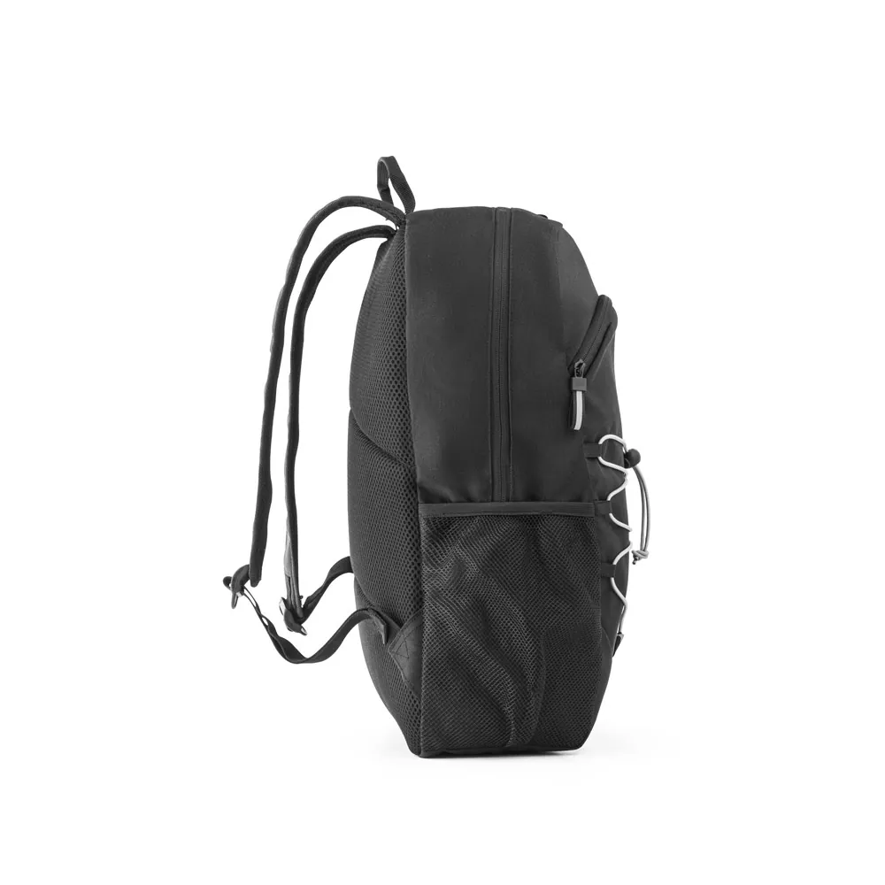 DELFOS BACKPACK. Mochila para notebook (15.6") em poliéster reciclado 300D e poliéster reciclado 600D, com elementos refletores (18 L) - Thumbnail 4