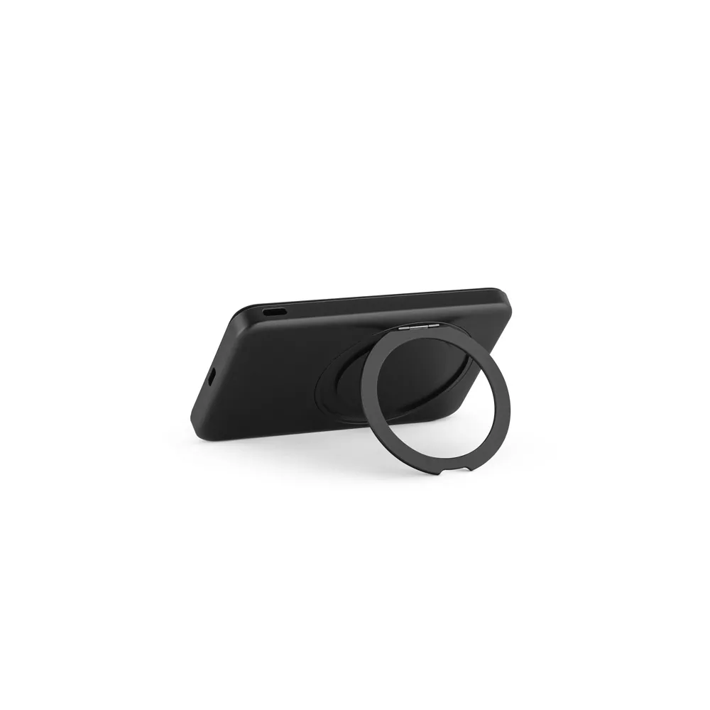 WARSHEL 5. Bateria portátil magnética com carregador por indução super-rápido (5.000 mAh), em ABS 100% reciclado - Thumbnail 4