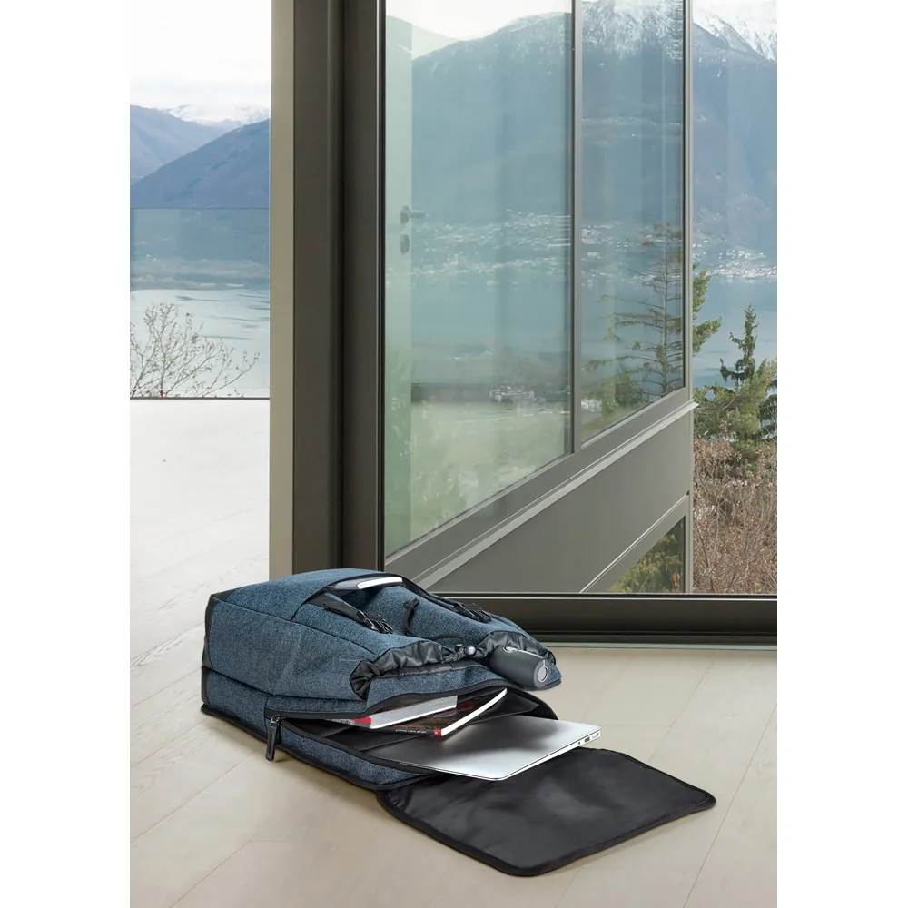 TRAVELLER. Mochila para notebook (17'') em 600D de alta densidade e tarpaulin (16 L) - Thumbnail 6