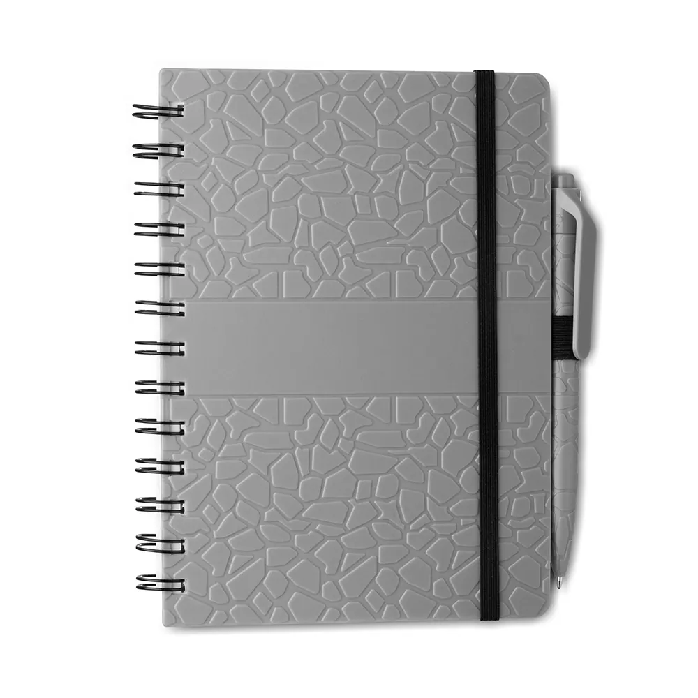Caderno B6 Capa em ABS com Caneta - Thumbnail 8