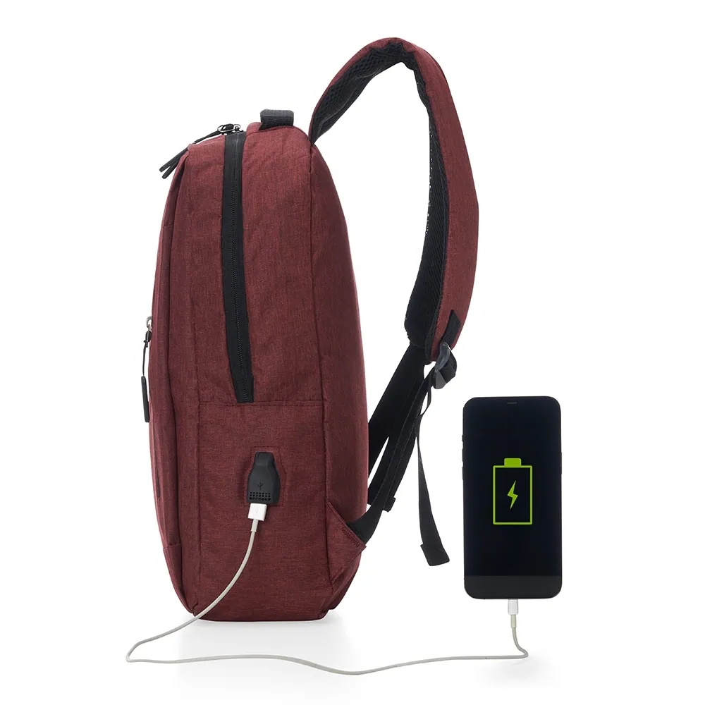 Mochila de Nylon USB 17L - Thumbnail 3