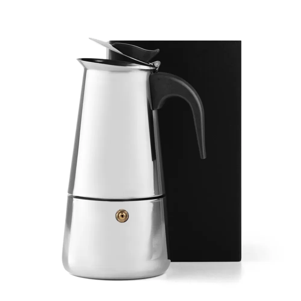 Cafeteira Italiana Em Aço Inox - 350 Ml - Thumbnail 2