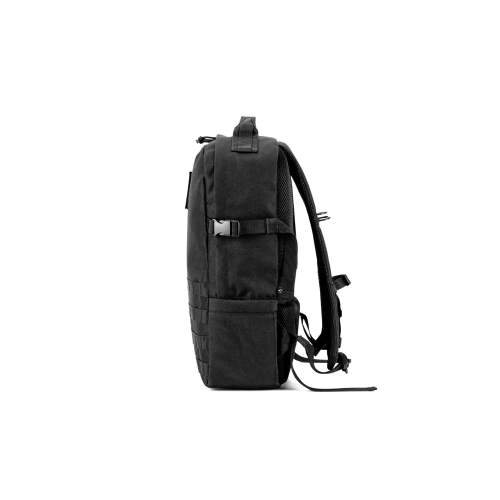 EDINBURGH BPACK. Mochila estilo militar em poliéster reciclado 600D de alta densidade, com bolso para notebook (17.3") 21 L - Thumbnail 5