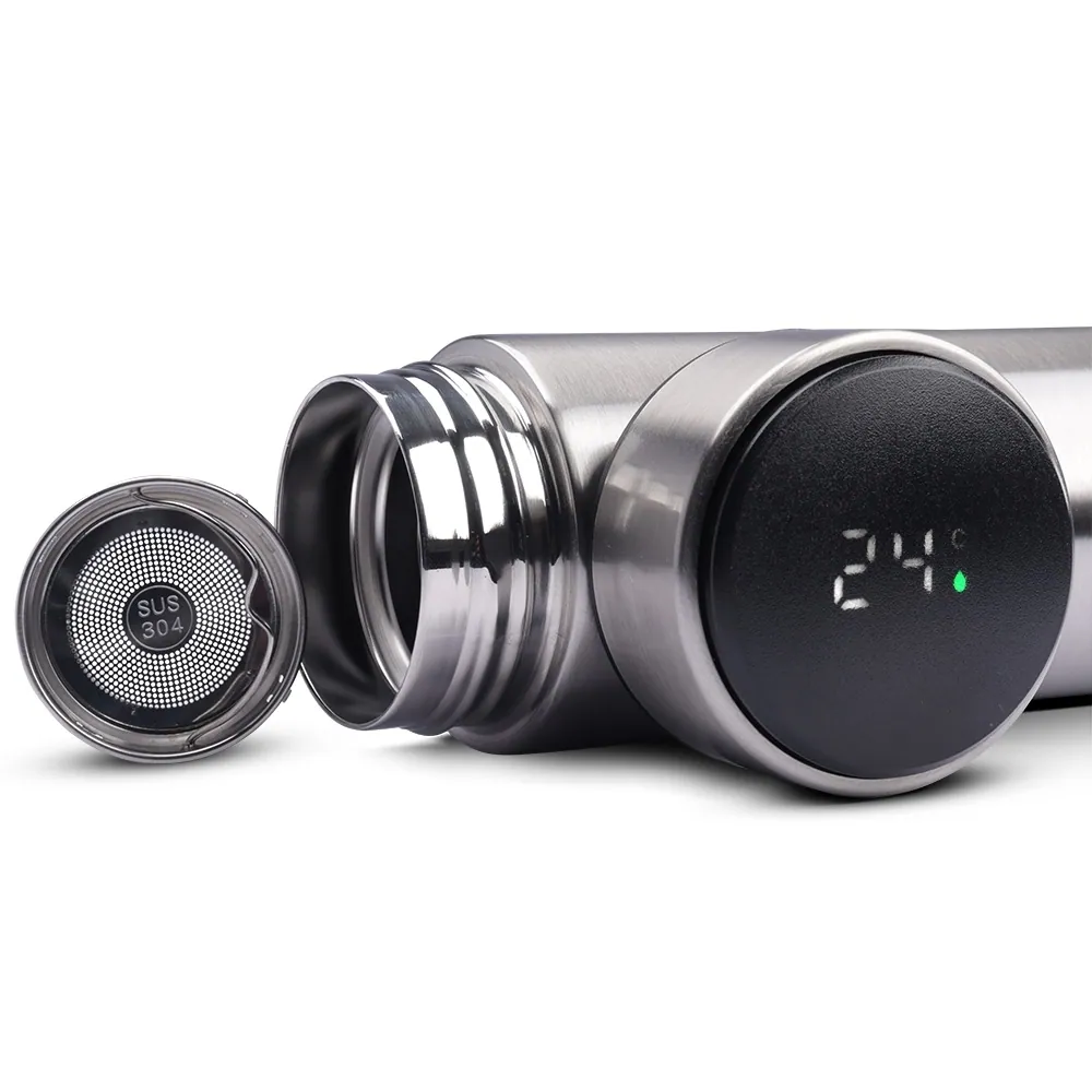 Garrafa Inox 450 ml com Display LED - Thumbnail 4
