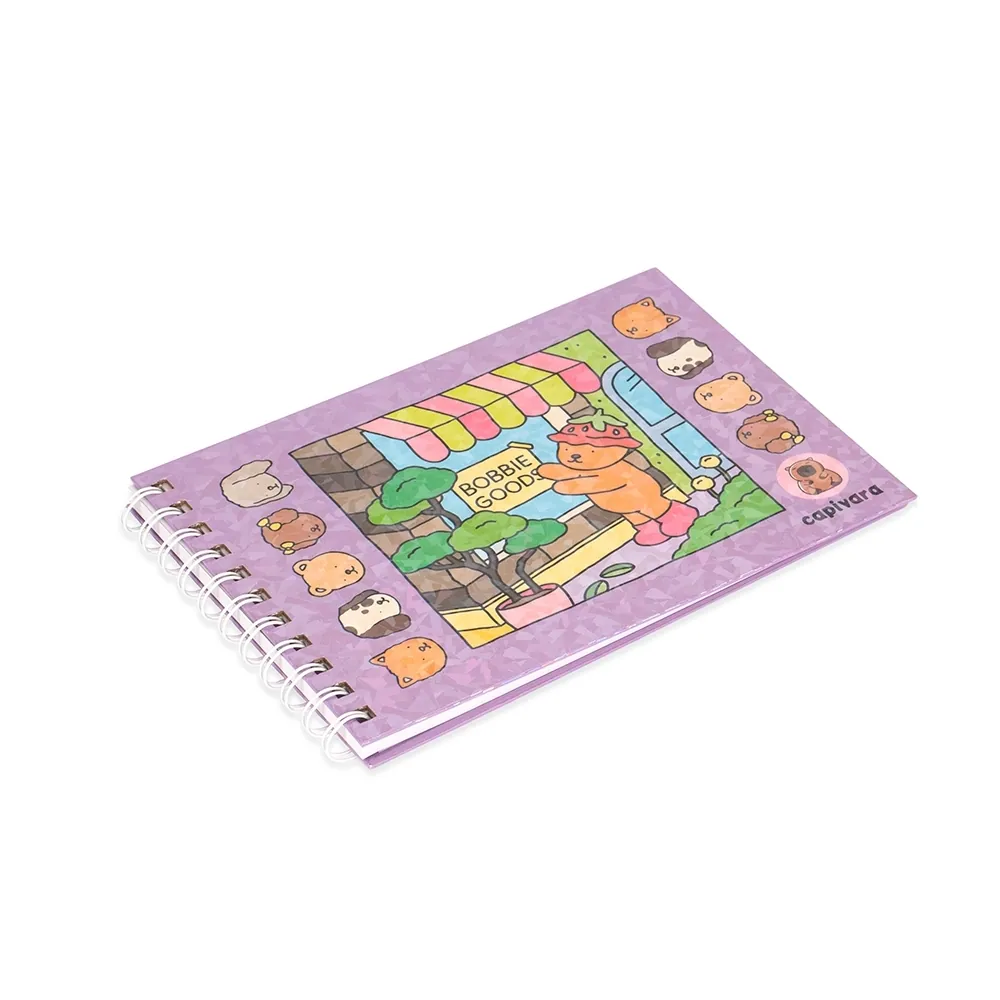 Caderno Para Colorir Desenho Animado