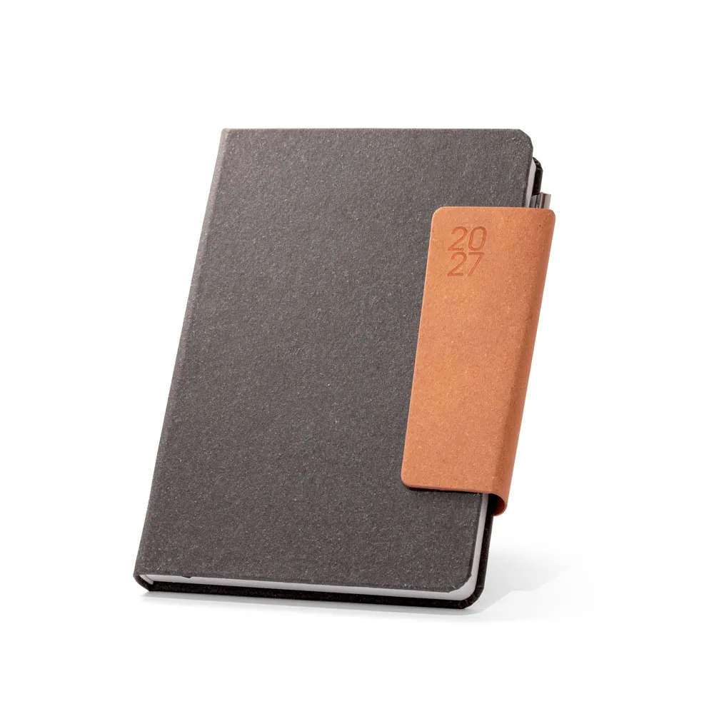 TAGORE A5. Agenda A5 em pele (58% reciclada) - Thumbnail 7