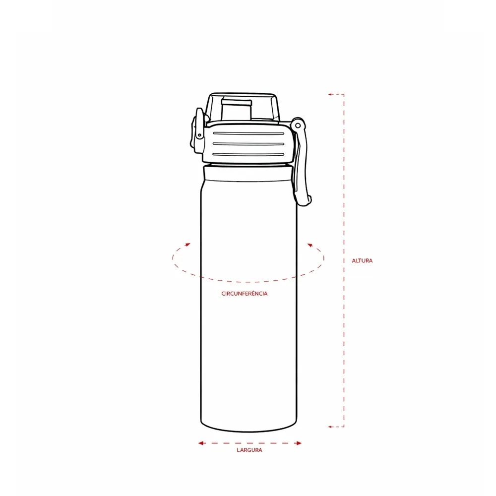 Garrafa Térmica 680ml - Thumbnail 7
