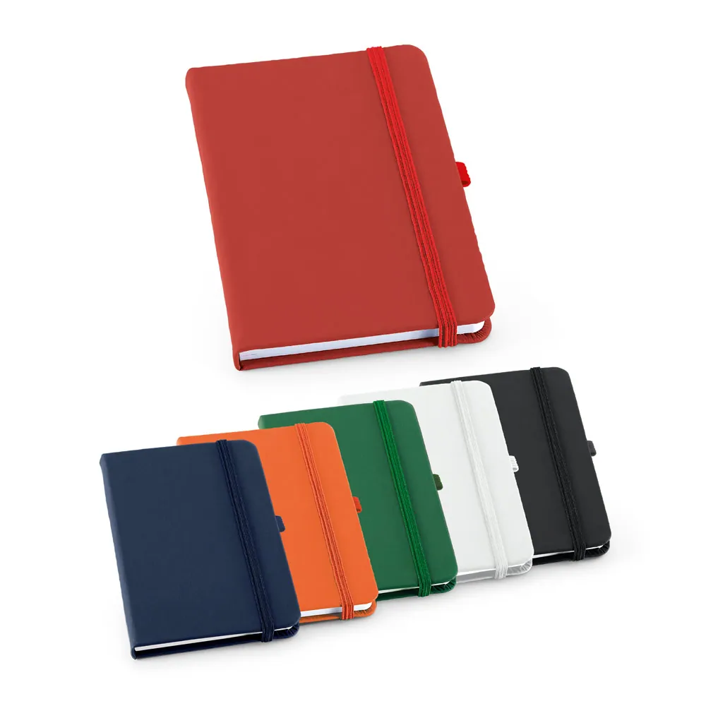 ATWOOD A6. Caderno A6 de capa dura em c.sintético, com páginas lisas