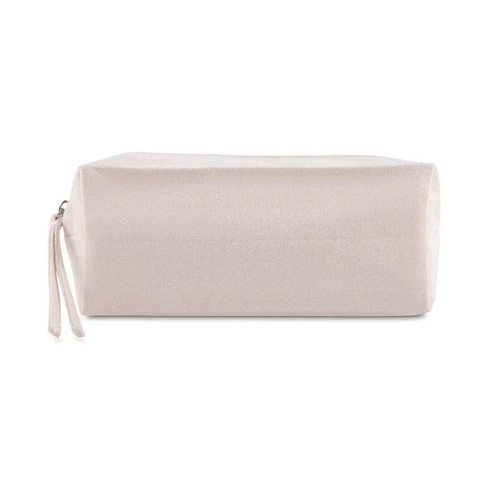 Necessaire em algodão reciclado 340g/m² - Thumbnail 3