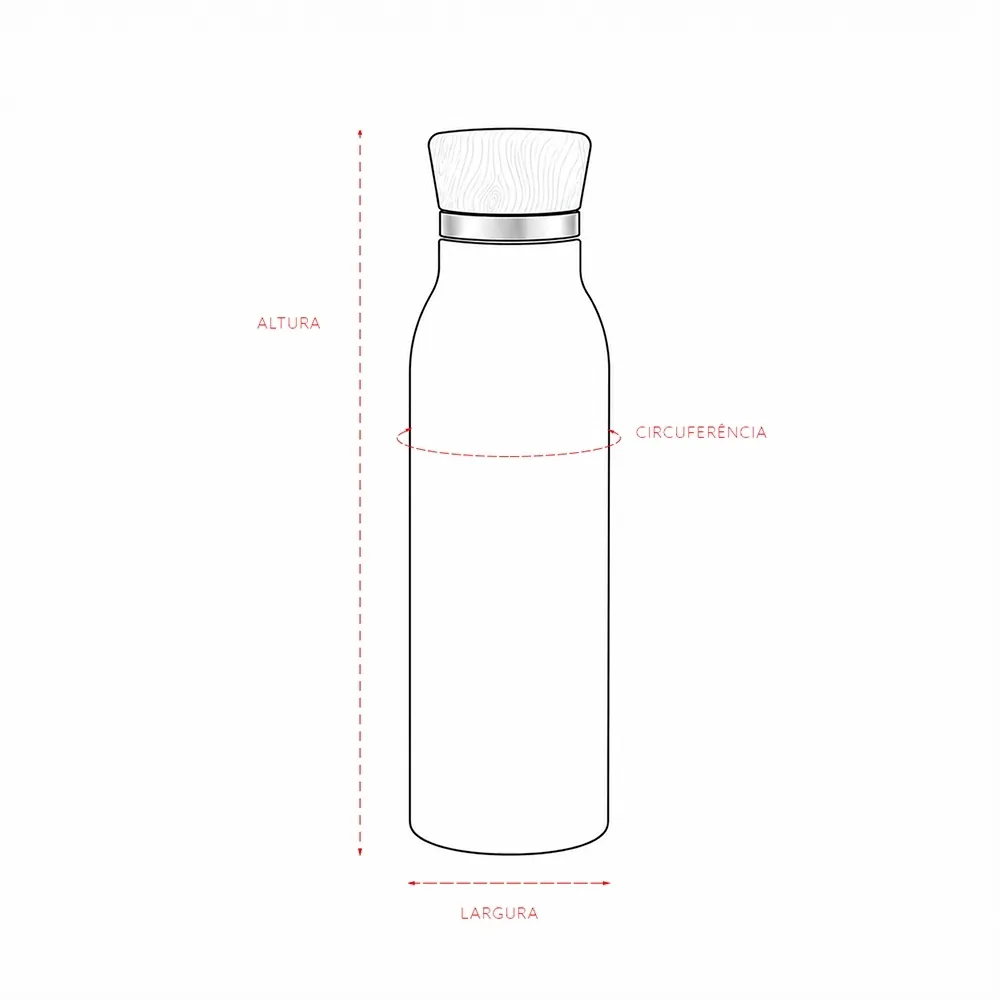 Garrafa Térmica 600ml - Thumbnail 7