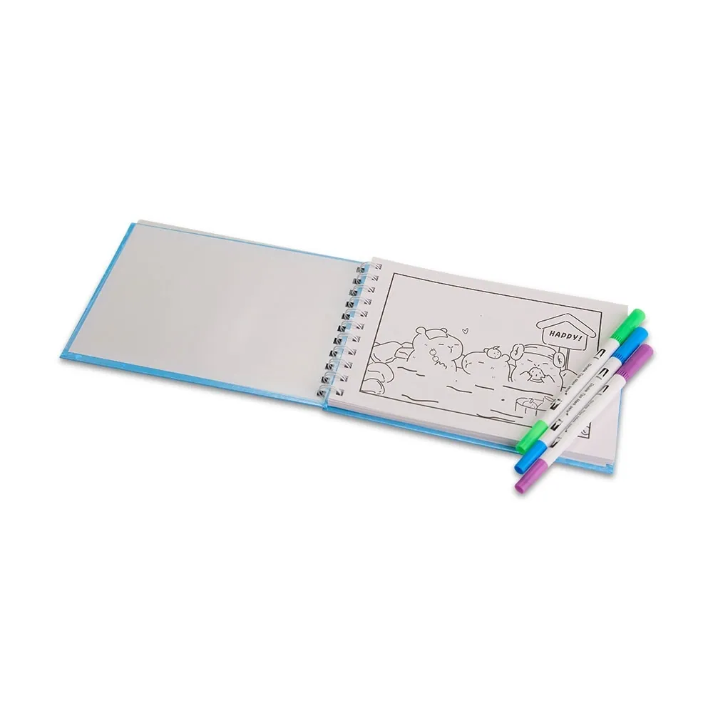 Caderno Para Colorir Capivara - Thumbnail 2
