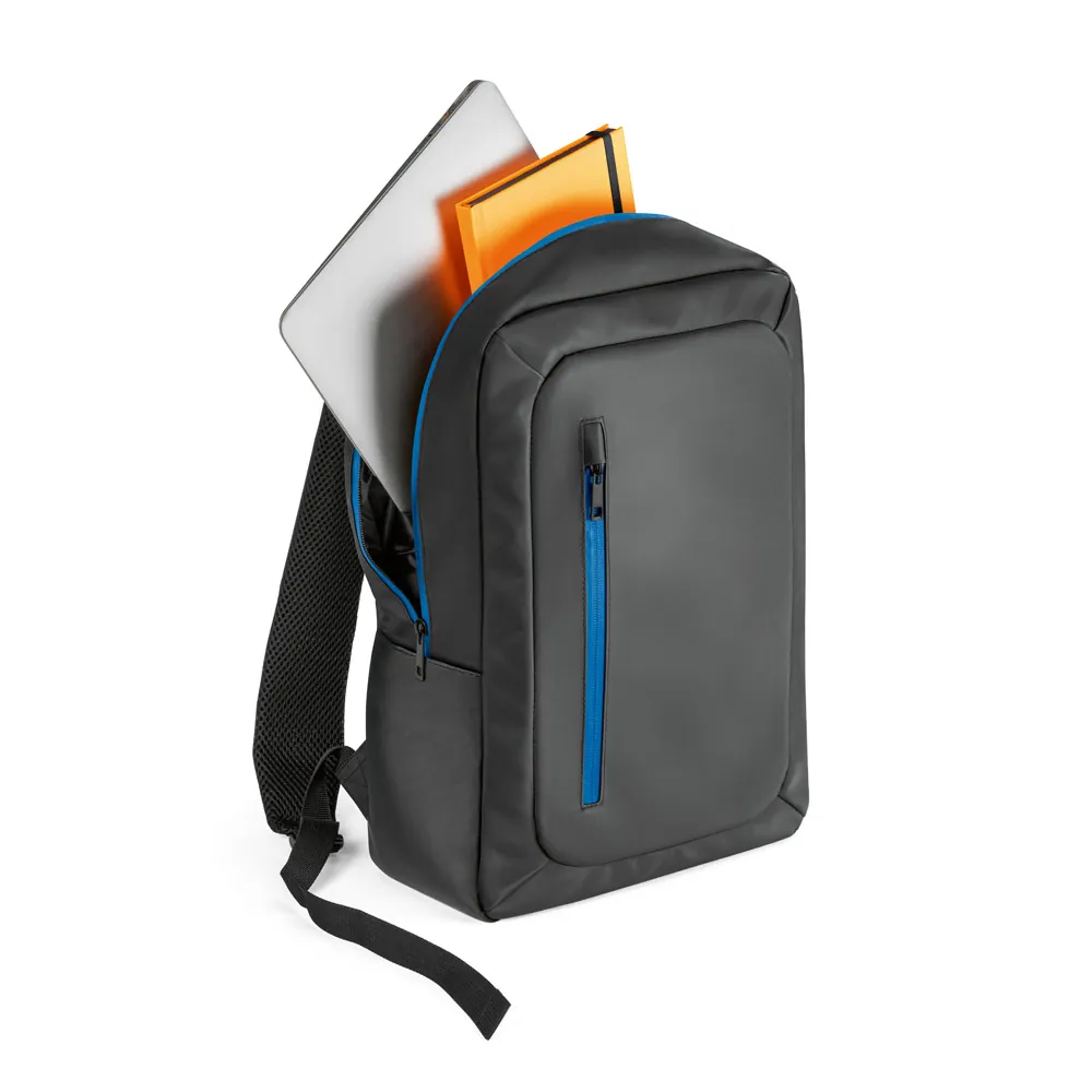 OSASCO. Mochila para notebook (15.6'') em 600D com revestimento à água (10 L) - Thumbnail 4