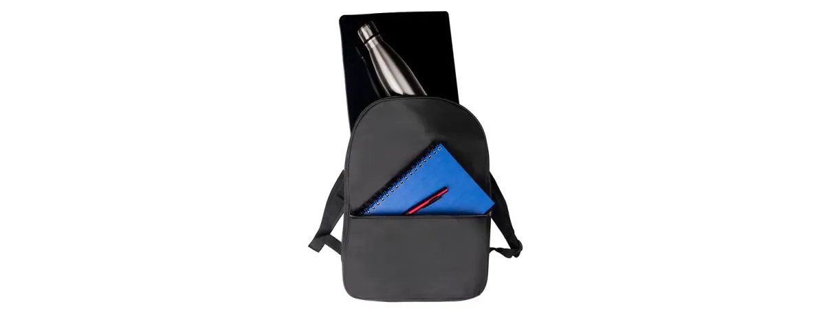 Mochila Em Polyester 600D - 12L - Preta - Thumbnail 3