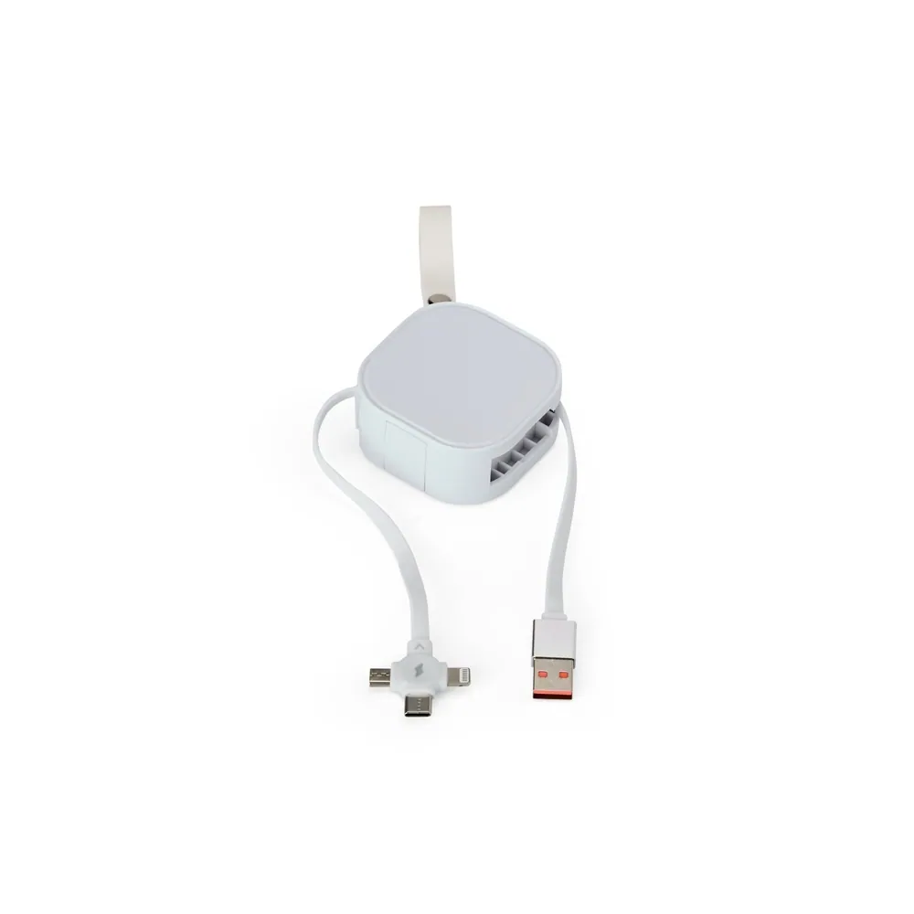 Cabo USB Retrátil 3 em 1 - Thumbnail 2