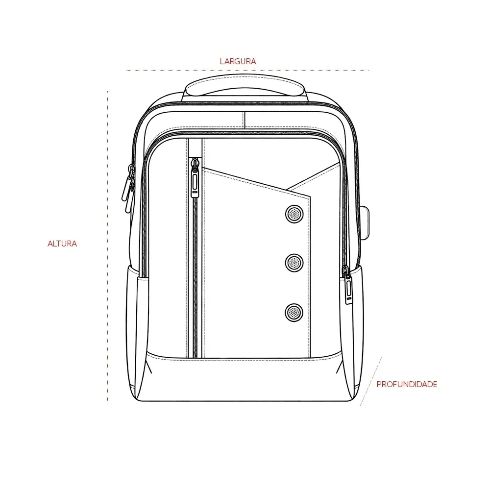 Mochila Poliéster 20L - Thumbnail 12