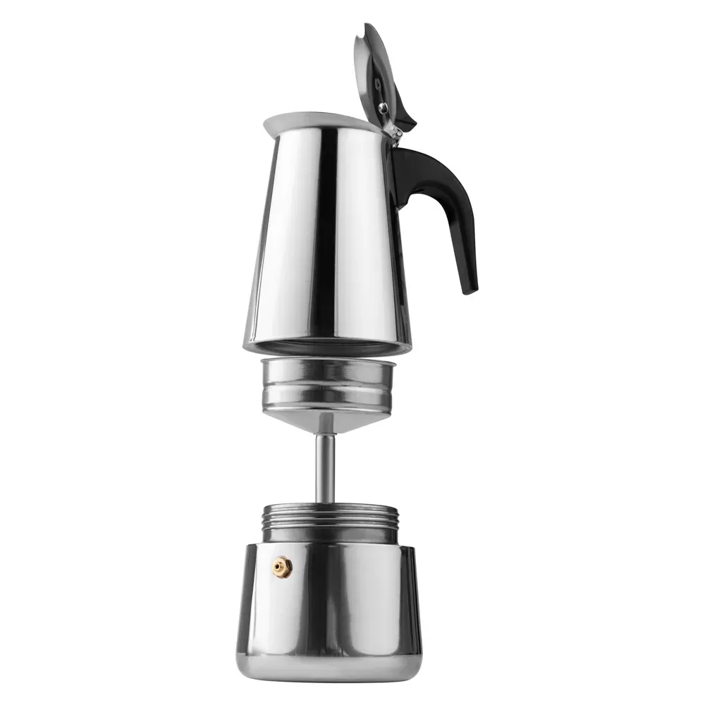 Cafeteira Italiana Em Aço Inox - 350 Ml - Thumbnail 7