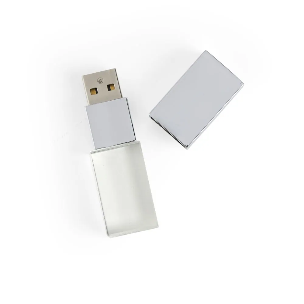 Pen Drive Vidro 4GB/8GB/16GB/32GB - Thumbnail 3