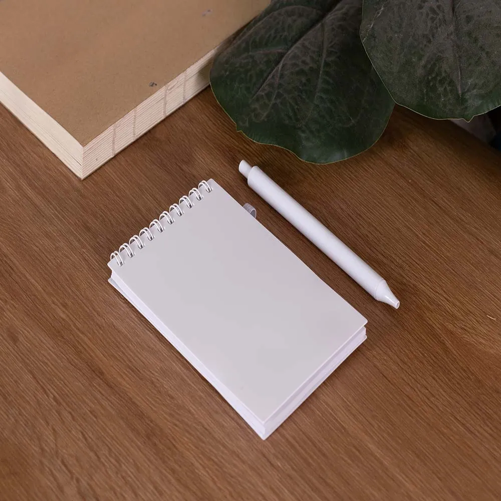 Mini Caderno A6 Capa em PP com caneta - Thumbnail 2