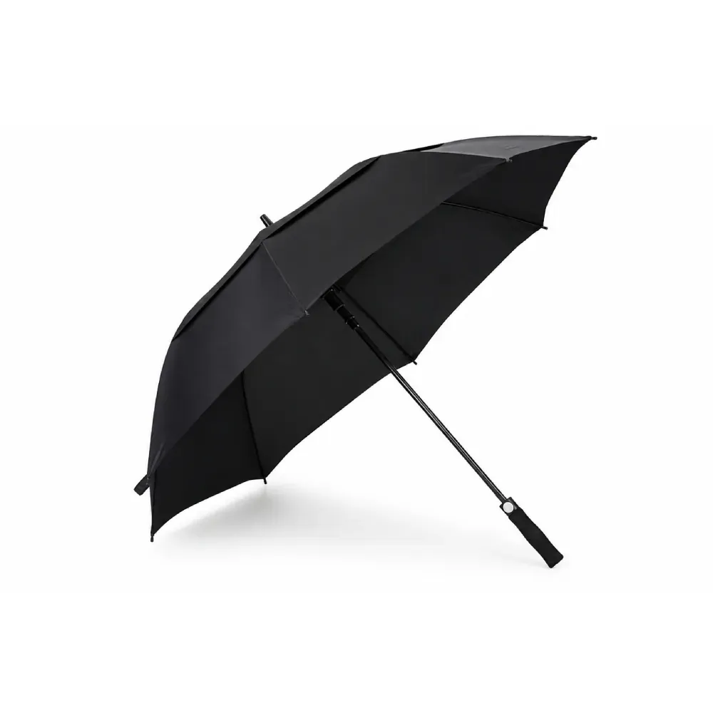 Guarda-Chuva Automático Grande Preto - 130 Cm