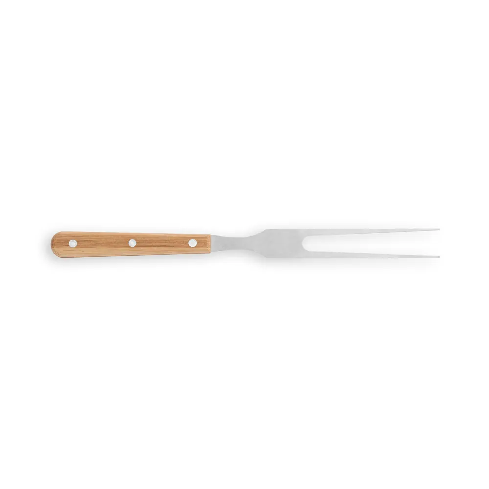 KOERPER. Kit churrasco em caixa bambu com 4 utensílios em aço inox e bambu - Thumbnail 4