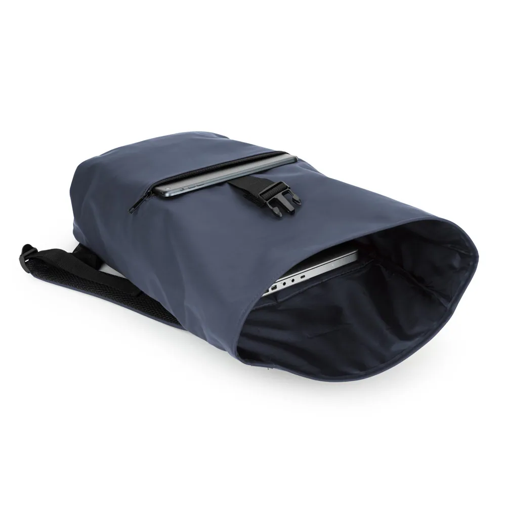 PORTLAND. Mochila "roll top" em PU com bolso para notebook (16") - Thumbnail 14