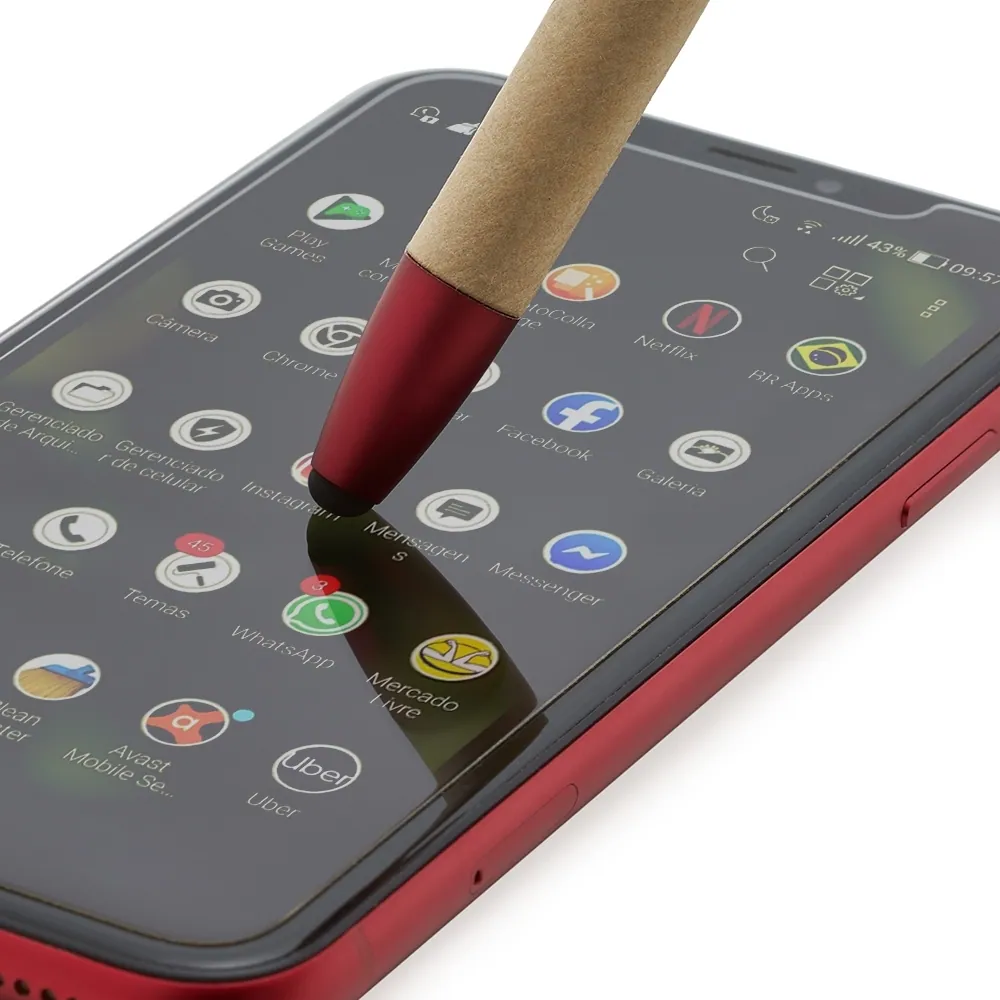 Caneta Ecológica Touch com Suporte - Thumbnail 6